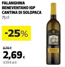 Coop Falanghina beneventano IGP cantina di solopaca offerta