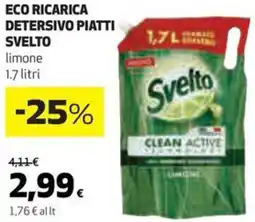Coop Svelto eco ricarica detersivo piatti offerta