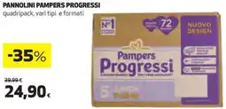 Coop Pannolini pampers progressi offerta