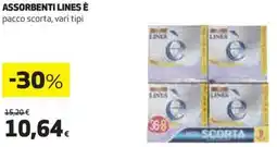 Coop Lines è assorbenti offerta