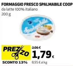 Coop Coop formaggio fresco spalmabile offerta