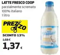 Coop Coop latte fresco offerta