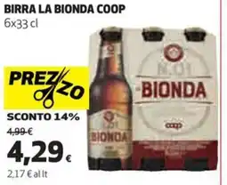 Coop Coop birra la bionda offerta
