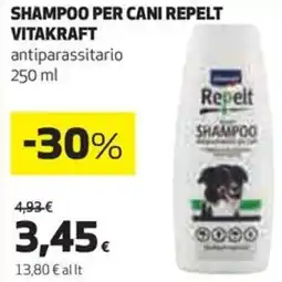 Coop Vitakraft shampoo per cani repelt offerta