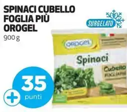 Coop Orogel spinaci cubello foglia più offerta