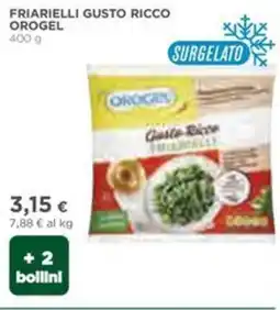 Coop Orogel friarielli gusto ricco offerta