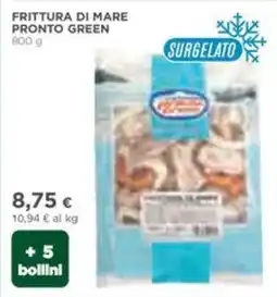 Coop Pronto green frittura di mare offerta
