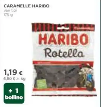 Coop Haribo caramelle vari tipi offerta