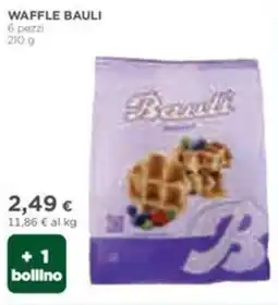 Coop Bauli waffle offerta