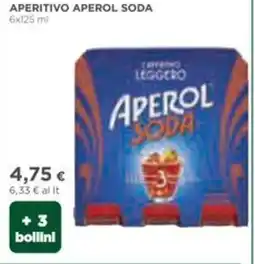 Coop Aperitivo aperol soda offerta