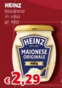 Mercati Alimentari HEINZ Maionese in vaso offerta