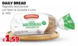 Mercati Alimentari DAILY BREAD Pagnotta Multicereali con Semi di Girasole e Lino offerta