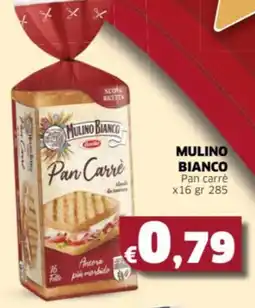 Mercati Alimentari MULINO BIANCO Pan carrè offerta