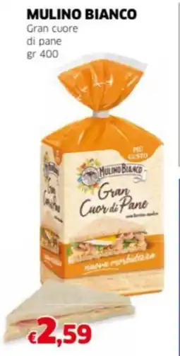 Mercati Alimentari MULINO BIANCO Gran cuore di pane offerta