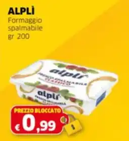 Mercati Alimentari ALPLÌ Formaggio spalmabile offerta