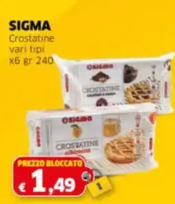 Mercati Alimentari SIGMA Crostatine vari tipi offerta