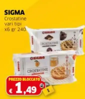 Mercati Alimentari SIGMA Crostatine vari tipi offerta