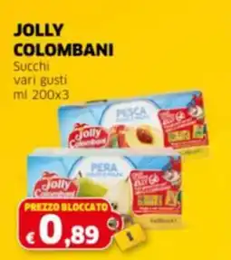 Mercati Alimentari JOLLY COLOMBANI Succhi vari gusti offerta