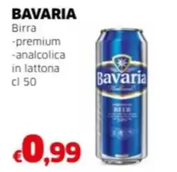 Mercati Alimentari BAVARIA Birra -premium -analcolica in lattona offerta
