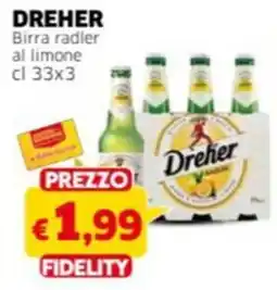 DREHER Birra radler al limone
