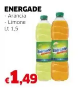 Mercati Alimentari ENERGADE - Arancia - Limone offerta