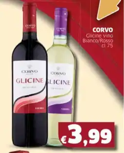 Mercati Alimentari CORVO Glicine vino Bianco/Rosso offerta