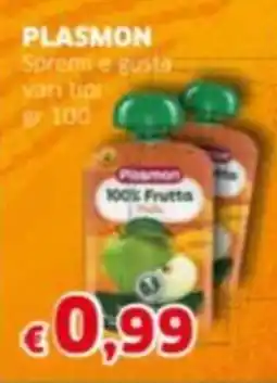 Mercati Alimentari PLASMON Spremie gusto vari tipi offerta