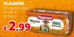Mercati Alimentari PLASMON Omogeneizzato di carne offerta