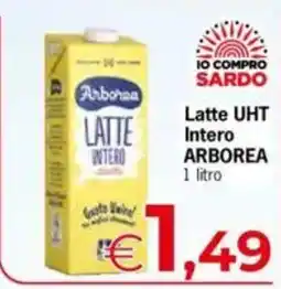 Despar Arborea latte uht intero offerta