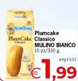 Despar Mulino bianco plum cake classico 10 pz offerta