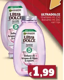 Mercati Alimentari ULTRADOLCE -Shampoo -Balsamo offerta