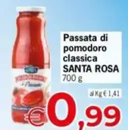Despar Santa rosa passata di pomodoro classica offerta