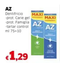 Mercati Alimentari AZ Dentifricio offerta