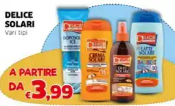 Mercati Alimentari Delice solari vari tipi offerta