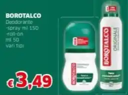 Mercati Alimentari BOROTALCO Deodorante offerta