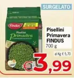 Despar Findus pisellini primavera offerta
