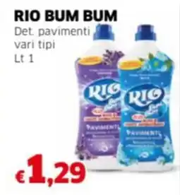 Mercati Alimentari RIO BUM BUM Det. pavimenti vari tipi offerta