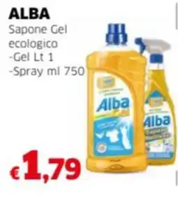 Mercati Alimentari ALBA Sapone Gel ecologico offerta