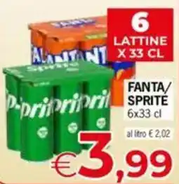 Despar Fanta/ sprite offerta