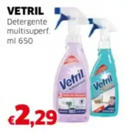 Mercati Alimentari VETRIL Detergente multisuperf. offerta