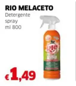 Mercati Alimentari RIO MELACETO Detergente spray offerta