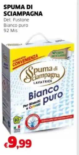 Mercati Alimentari SPUMA DI SCIAMPAGNA Det. Fustone Bianco puro offerta