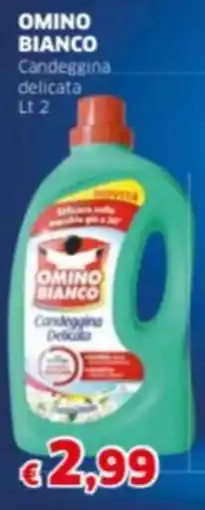 Mercati Alimentari OMINO BIANCO Candeggina delicata offerta