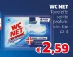 Mercati Alimentari WC NET Tavolette solide profum. offerta