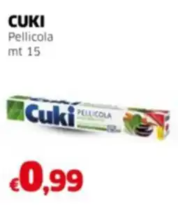 Mercati Alimentari CUKI Pellicola mt 15 offerta