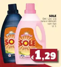SOLE Det. Lav. Liq lana e delicati