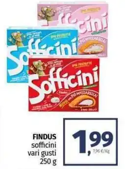 Pam FINDUS sofficini vari gusti offerta