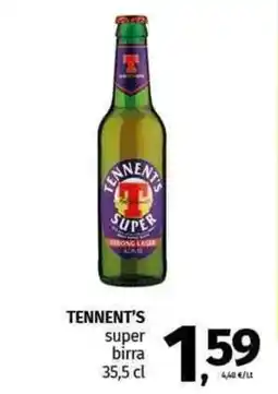 Pam TENNENT'S super birra offerta