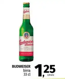 Pam BUDWEISER birra offerta