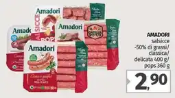 Pam AMADORI salsicce offerta